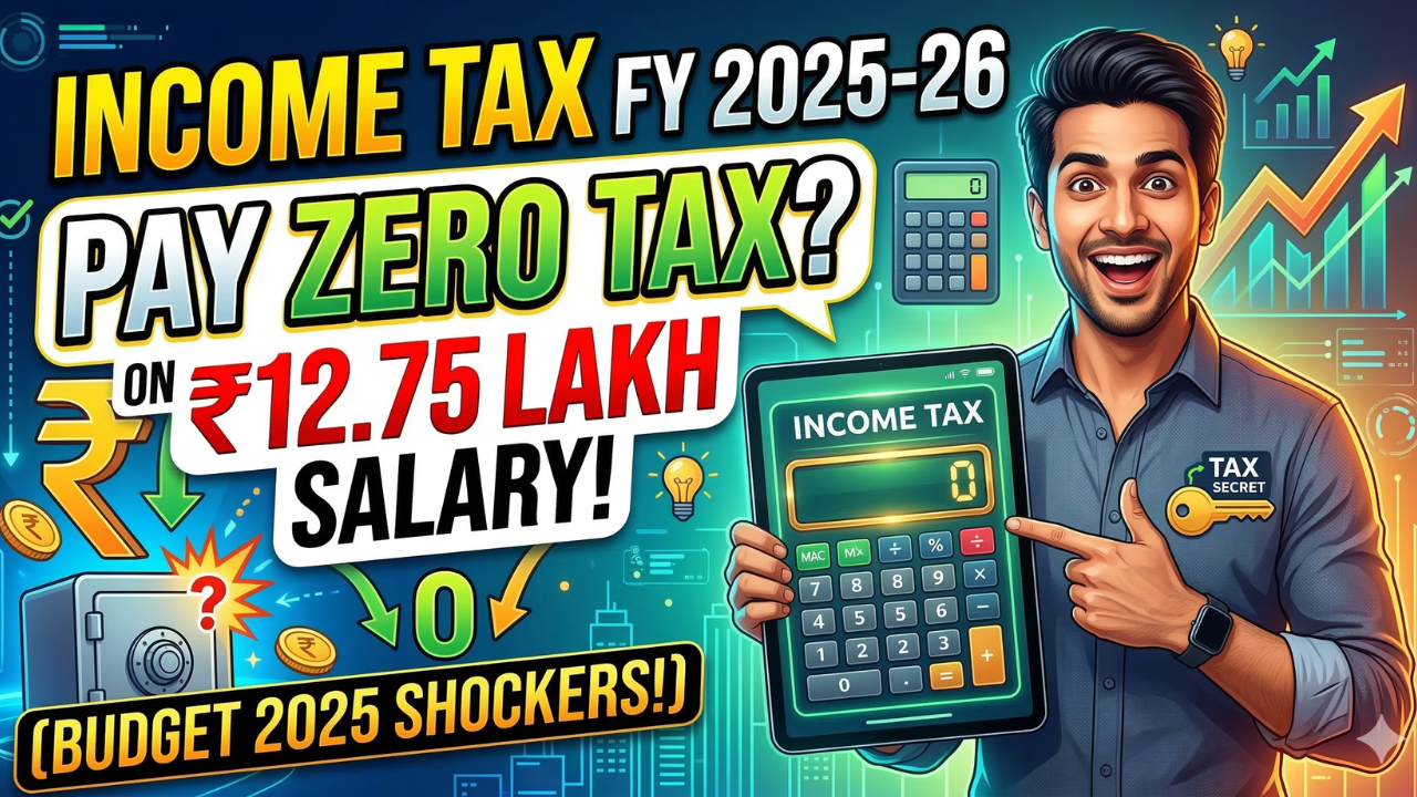 Income Tax Calculator FY 2025-26