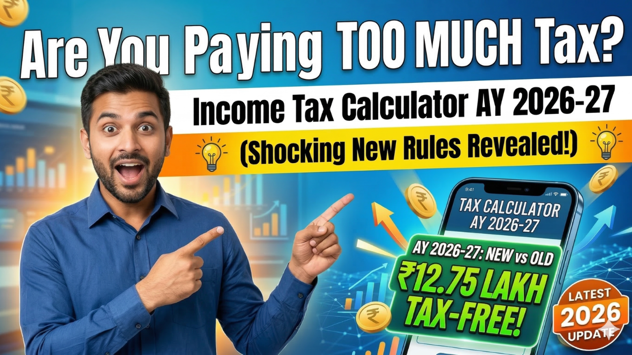 Income Tax Calculator AY 2026-27